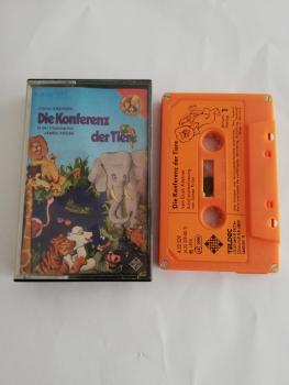 Die Konferenz der Tiere 4-fach Silber geschraubt Orange mit Orangen Aufkleber 4.22329 CF Telefunken